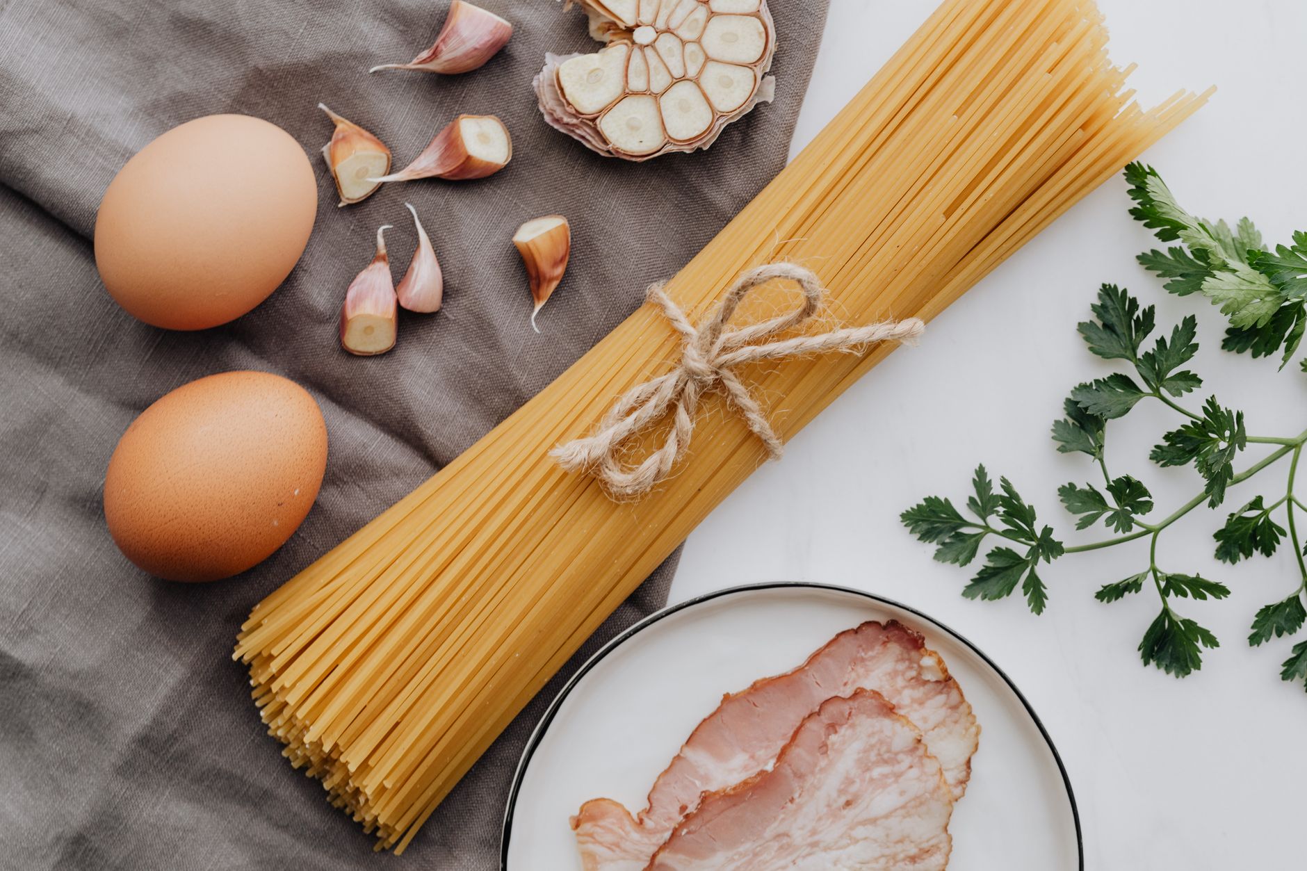 明太子パスタをおいしく作る下準備